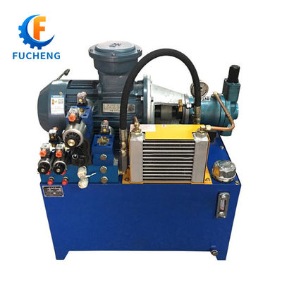 Τυπικός υδραυλικός σταθμός για το υδραυλικό πεδίο κίνησης και την μονάδα ισχύος της θαλάσσιας μηχανής