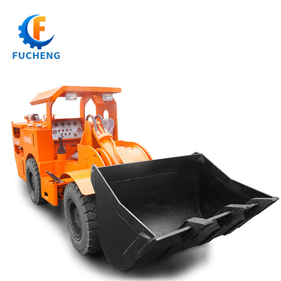 FUCHENG 0.6 m3 /0.75 yd3 Συνδεδεμένος LHD Diesel υπόγειος φορτωτής εξόρυξης για εξόρυξη