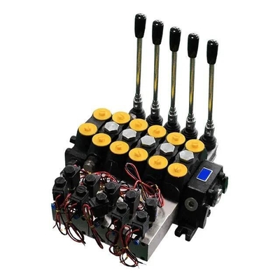Φουτσένγκ DCV100/2-S 100LPM υδραυλική βαλβίδα ελέγχου κατεύθυνσης ροής για αίτημα πελάτη