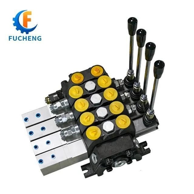 Φουτσένγκ DCV100/2-S 100LPM υδραυλική βαλβίδα ελέγχου κατεύθυνσης ροής για αίτημα πελάτη