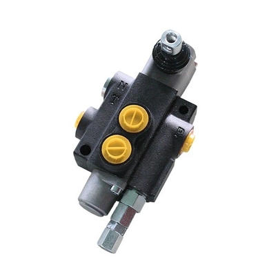 40lpm 6 Banks Joystick Υδραυλικές βαλβίδες ελέγχου μονόμετρου για μπροστινό φορτιστή και ελκυστήρα Fucheng