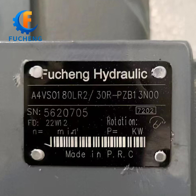280cm3 Μετατόπιση A4VSO125DFE1/30R-PPB13N00 Υδραυλική αντλία με έμβολο για μηχανήματα Fucheng