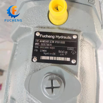 Υδραυλικός κινητήρας υψηλής πίεσης Fucheng Rexroth A6vm80 A6vm107 A6vm160 A6vm200 A6vm250 A6vm