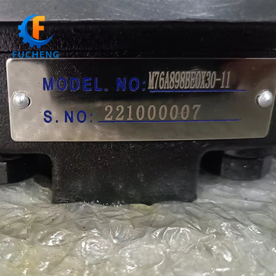 M76A898BEOX30 Υδραυλικός κινητήρας/φούσκα για κατασκευαστικές μηχανές