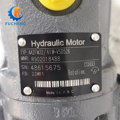 Σιδηρούργυρος A2FM32-61W-VSD526 Rexroth Υδραυλικός Αξονικός Στρίφτης Σταθερός Κινητήρας για Βιομηχανικές