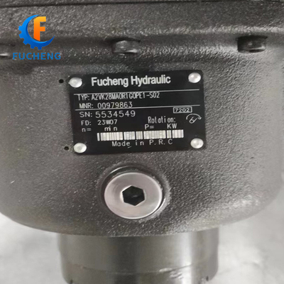 Δομή αντλία έμβολο Rexroth A2VK28 Υδραυλική αντλία για μηχανή αφρώδους πολυουρεθανίου