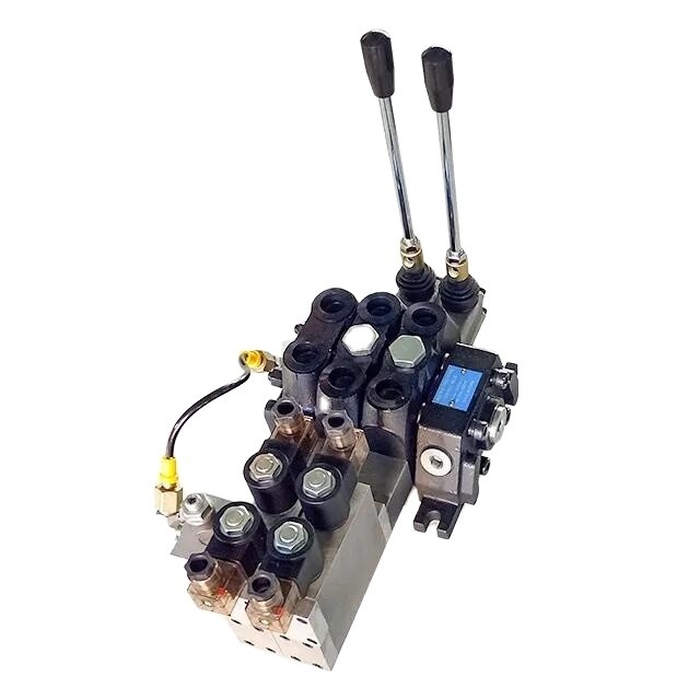 Φουτσένγκ DCV100/2-S 100LPM υδραυλική βαλβίδα ελέγχου κατεύθυνσης ροής για αίτημα πελάτη